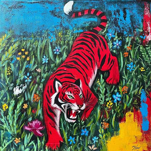 Tiger Painting