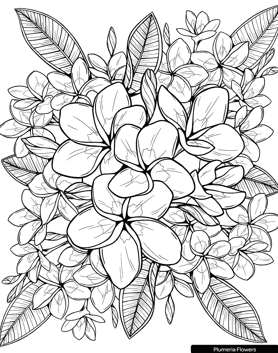 Flores de Plumeria