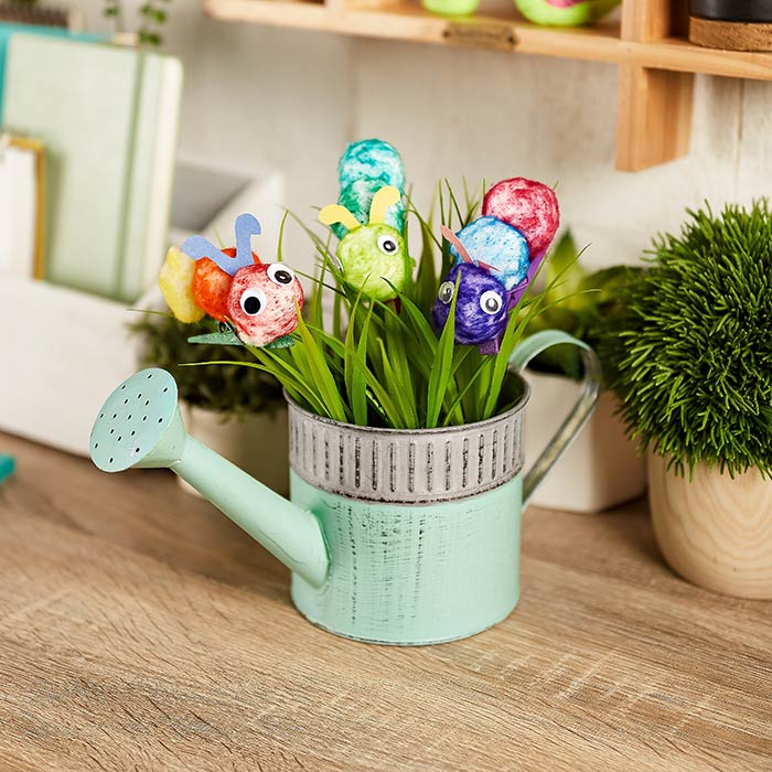 Clothespin act craft. front view.