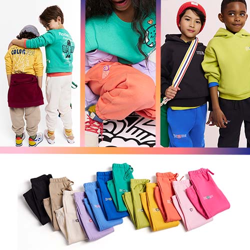 Kids in Color Labs joggers