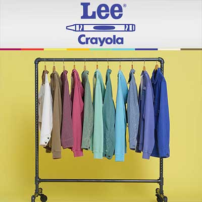 Rack of limited edition colors