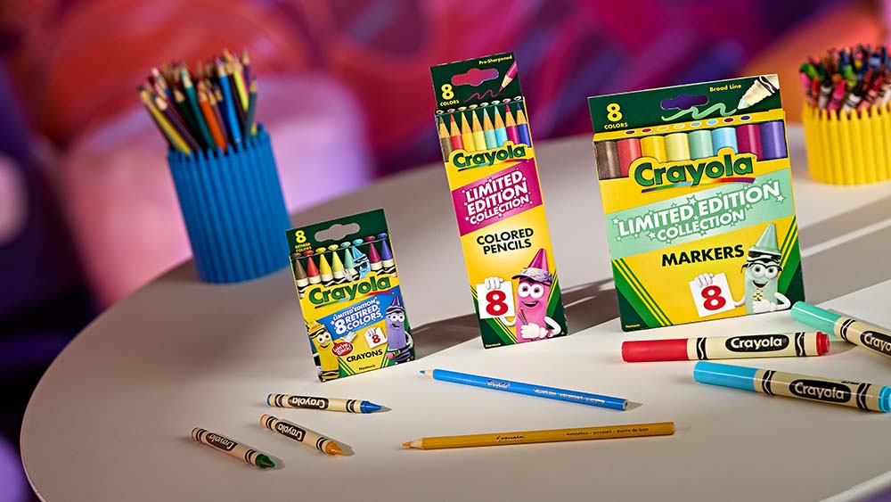 Limited Edition products on table.