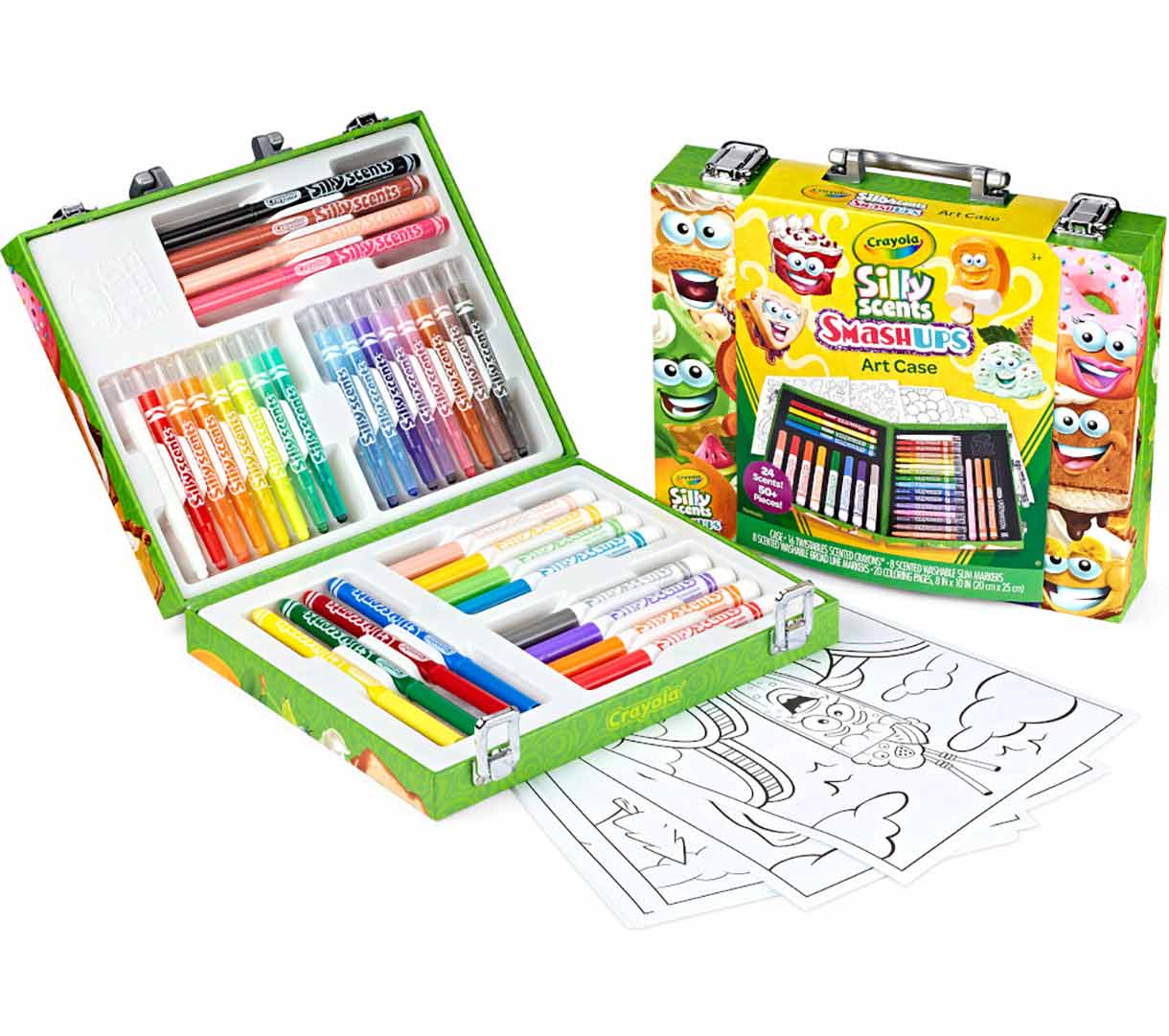 Silly Scents Mini Art Case packaging and contents.