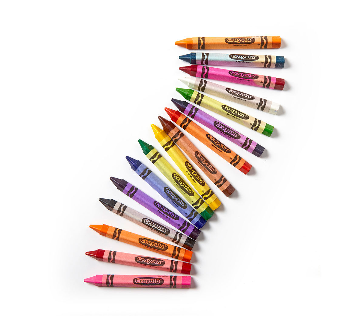 Triangular Crayons Classpack, 256 Count, 16 Colors. One of each colored crayon.
