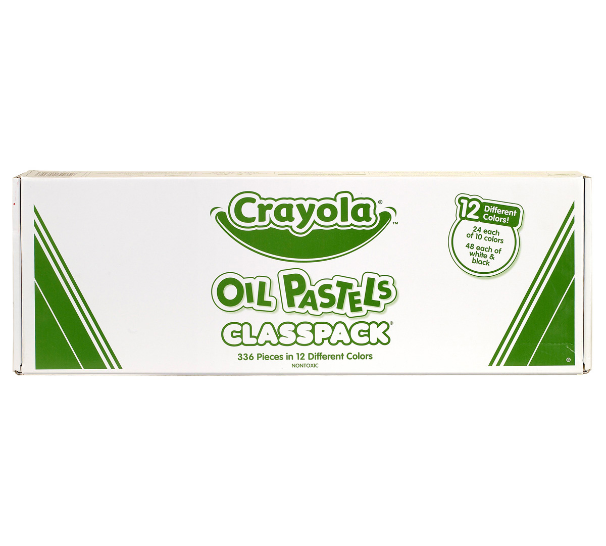 Oil Pastel 336 ct. Front View