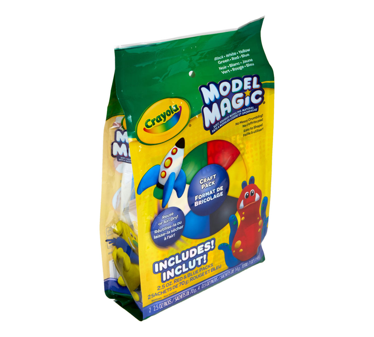 Model Magic Craft Pack Left Angle View of Package