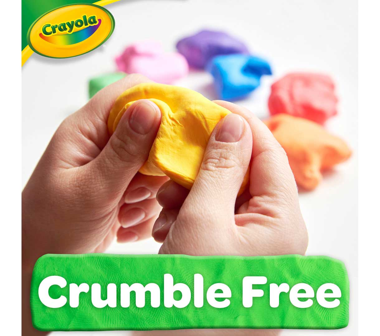 Crayola Dough  3lb Resealable Bucket Crumble Free