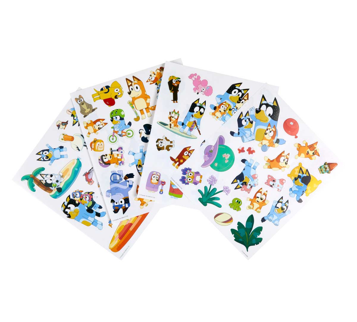 Bluey Color & Sticker Activity Book stickers