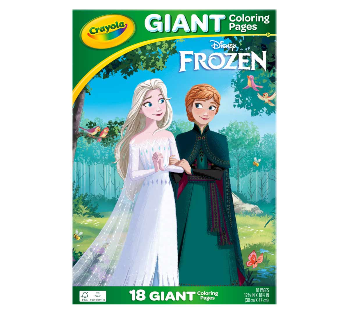 Frozen Giant Coloring Pages  18 Count front view