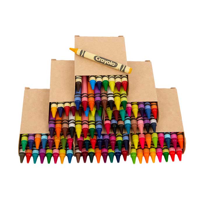 Classic & Limited Edition Crayons, 96 Crayons contents.