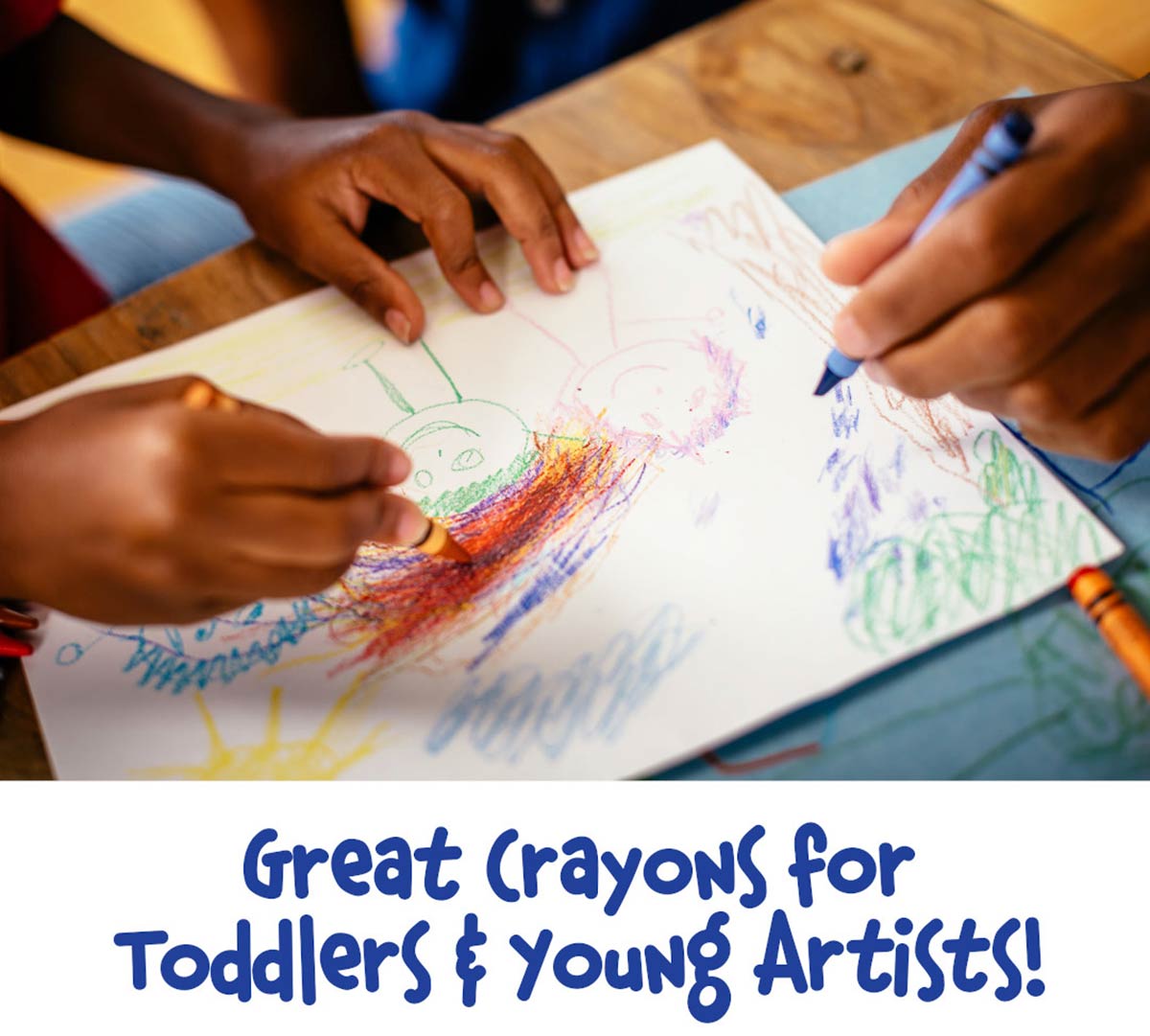 Kid's First Large Washable Crayons  8 Count