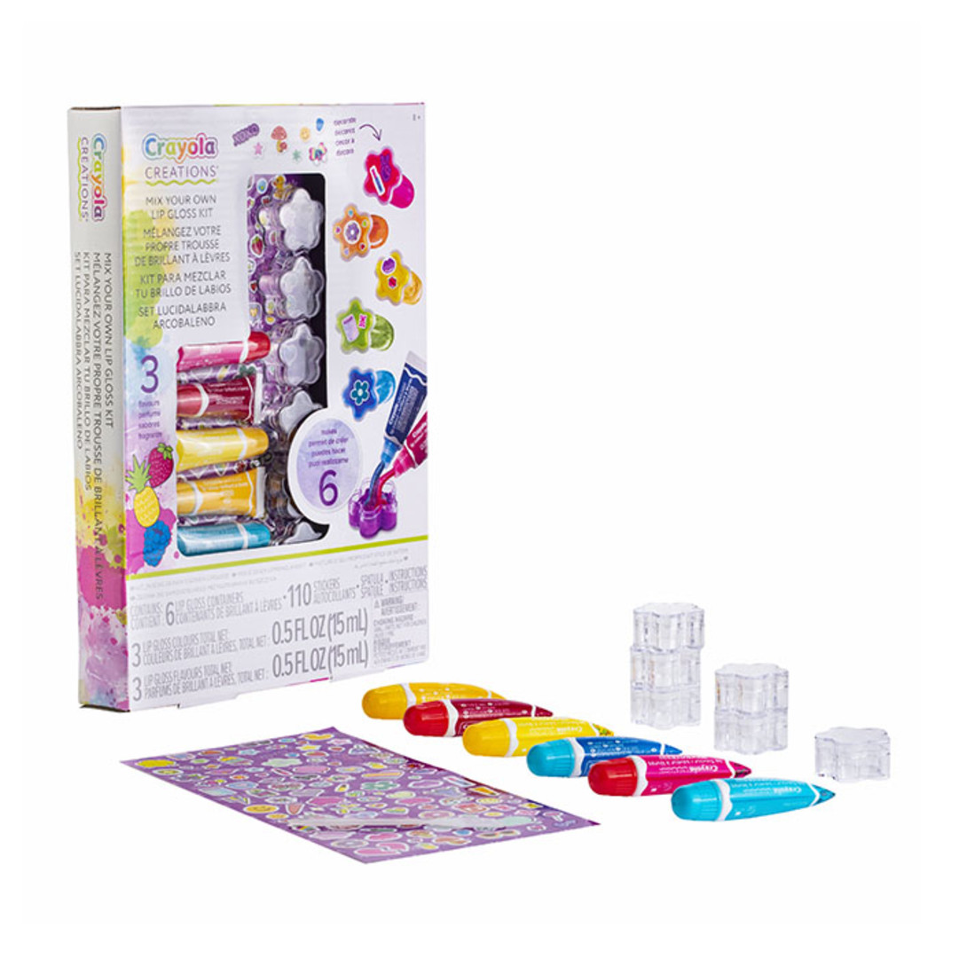 Lip Gloss Packaging with contents