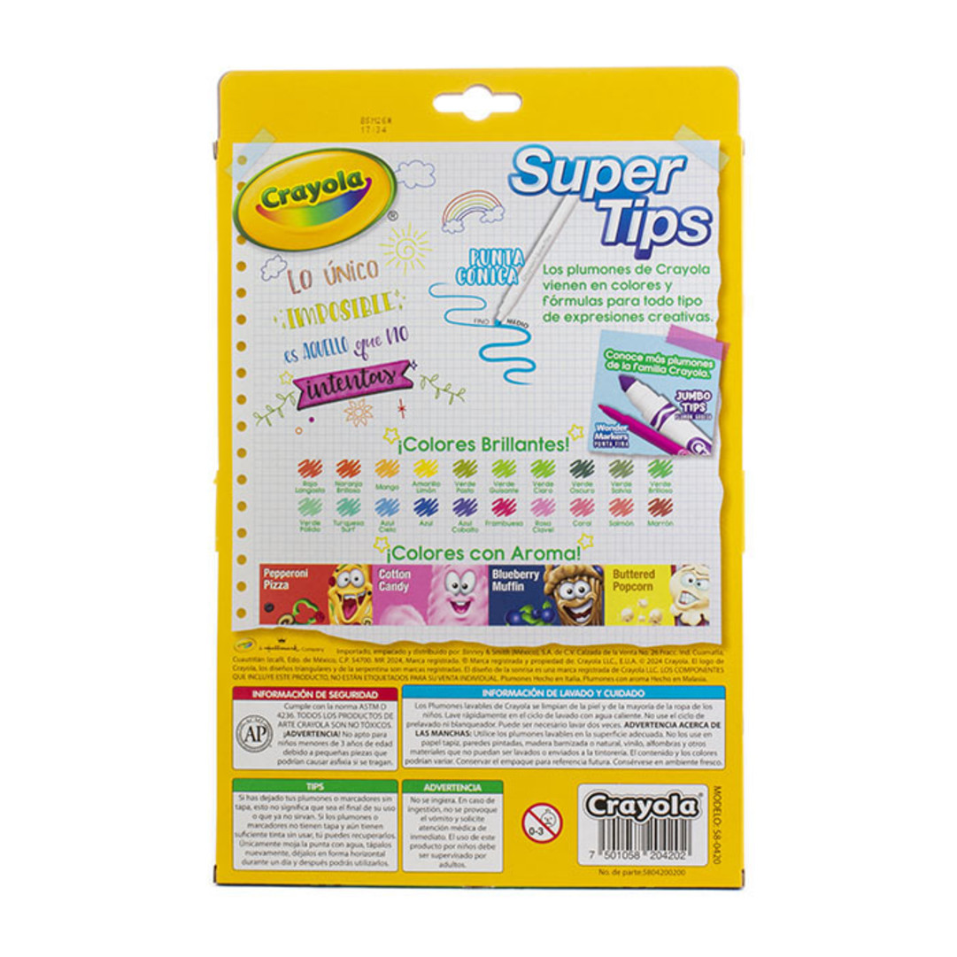 20+4 Super Tips Back view