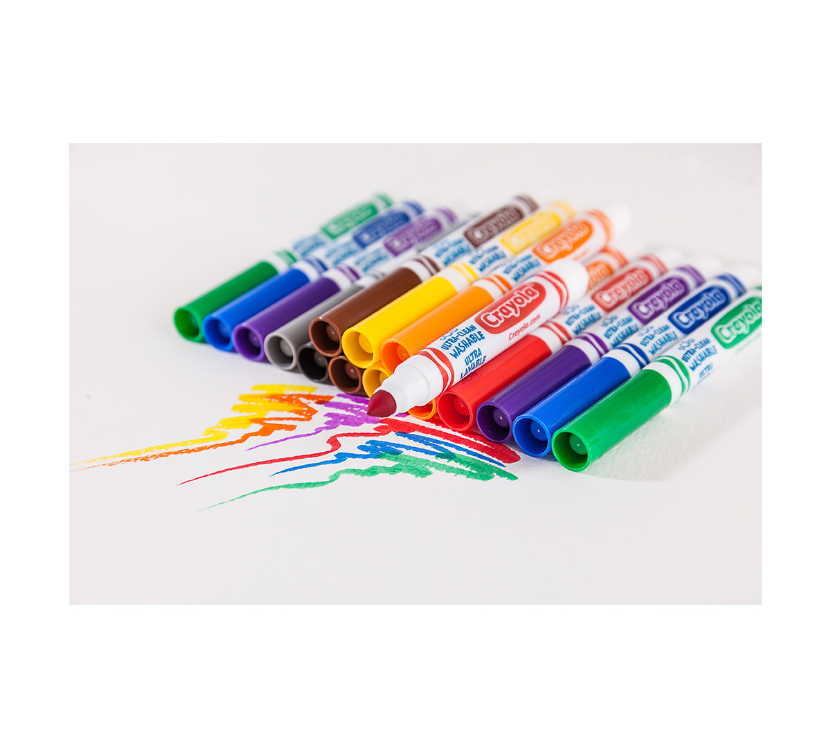 40 Count Ultra-Clean Washable Markers  Broad Line