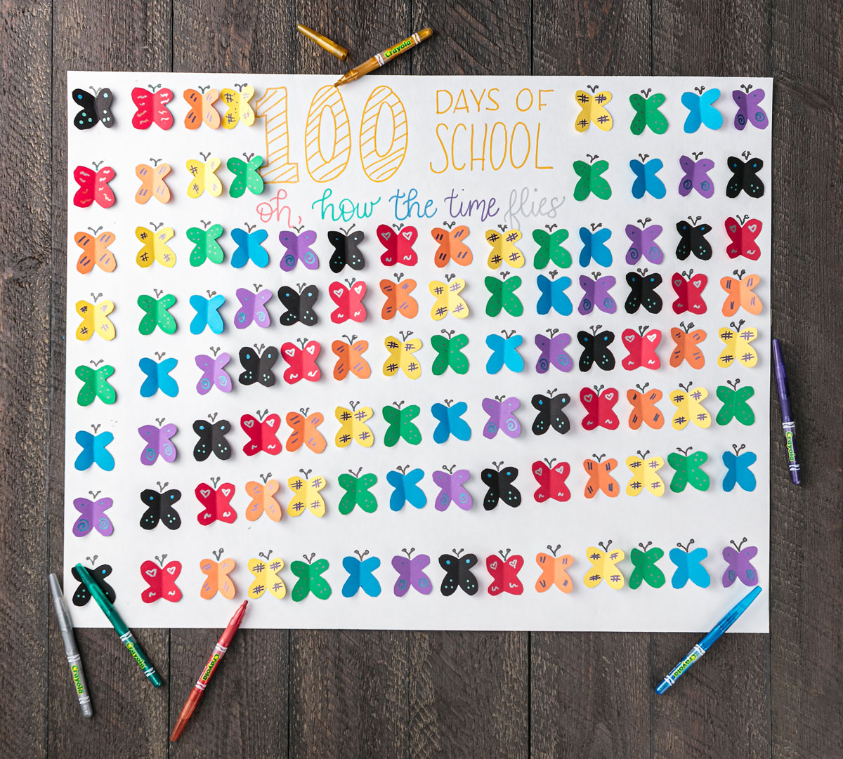 Rotuladores de purpurina 6 cuentas Estilo de vida