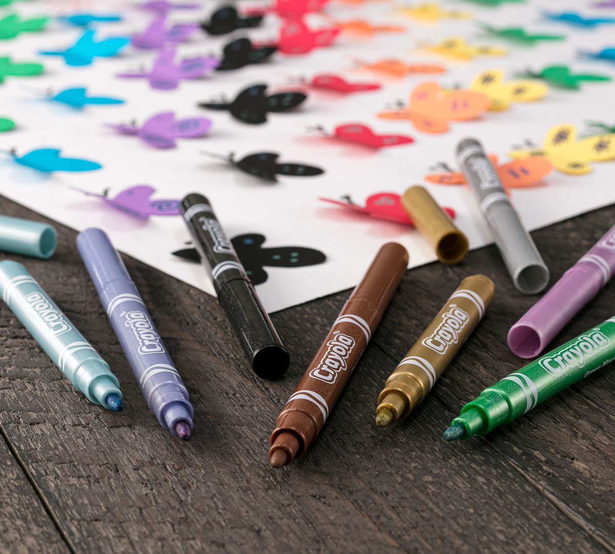 Metallic Markers  8 Count