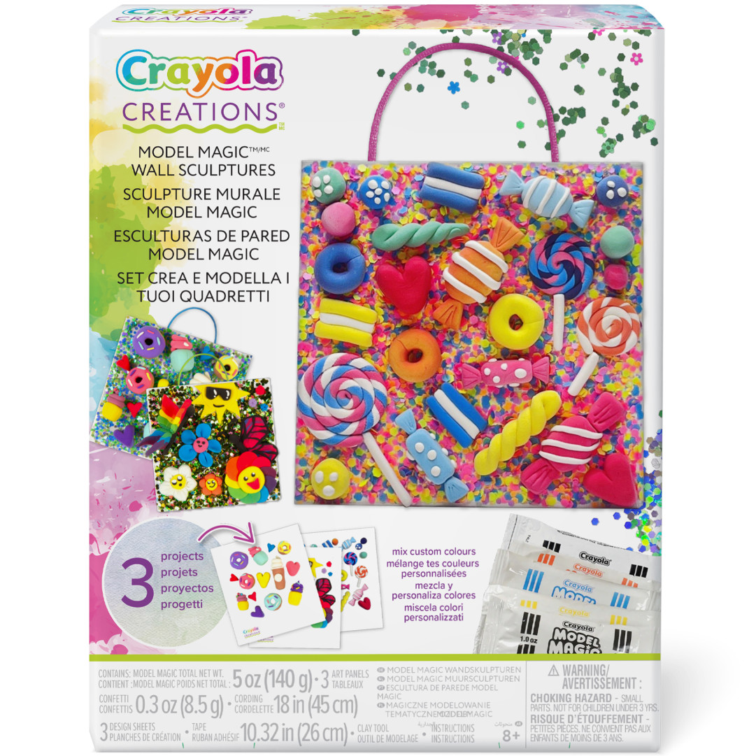 Creations® - Model Magic Wall Sculptures Front view