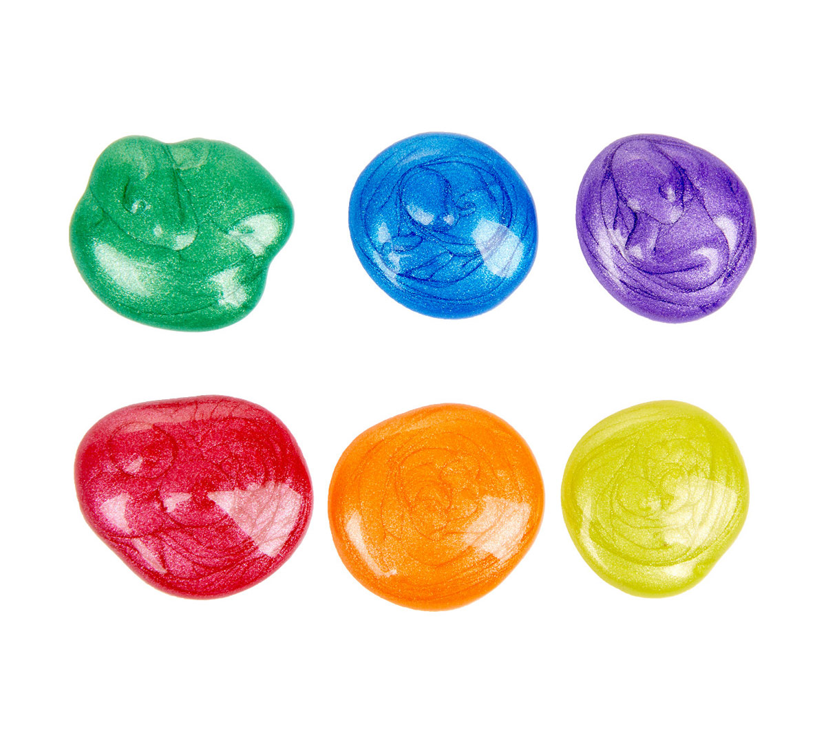 Washable Metallic Paint  6 Count Paint Swatches