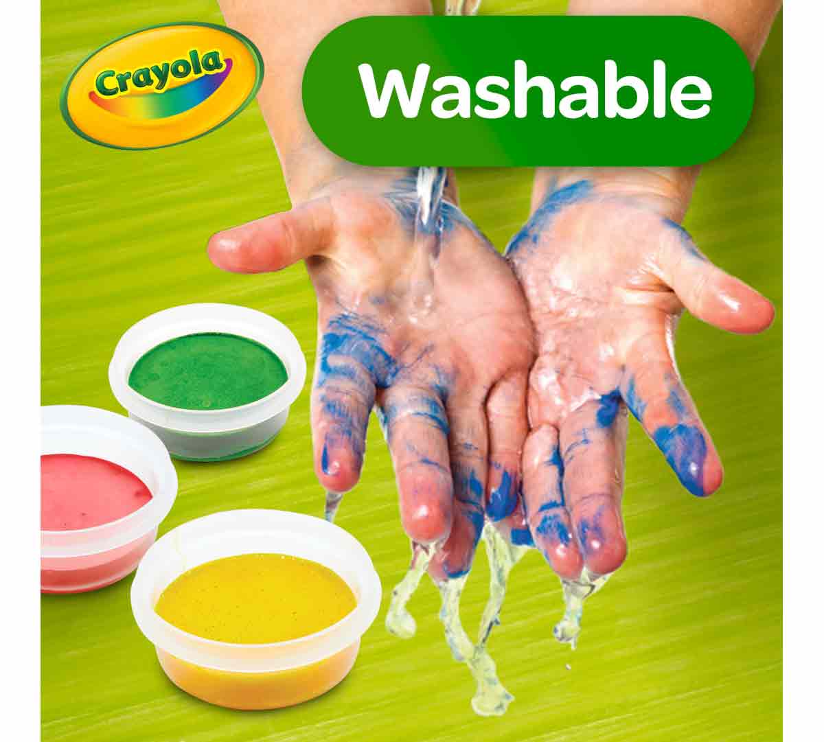 Spill Proof Paint Activity Kit. Washable.