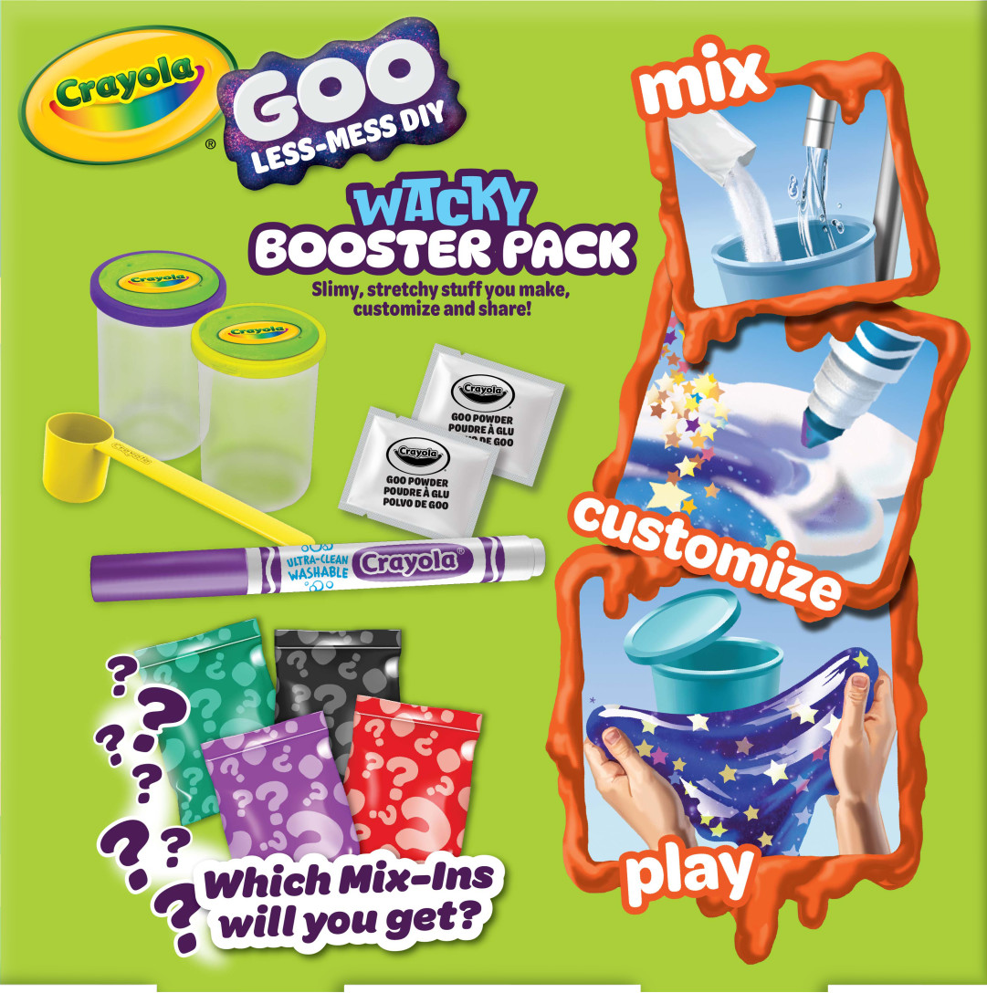Goo Wacky Booster PackBack view