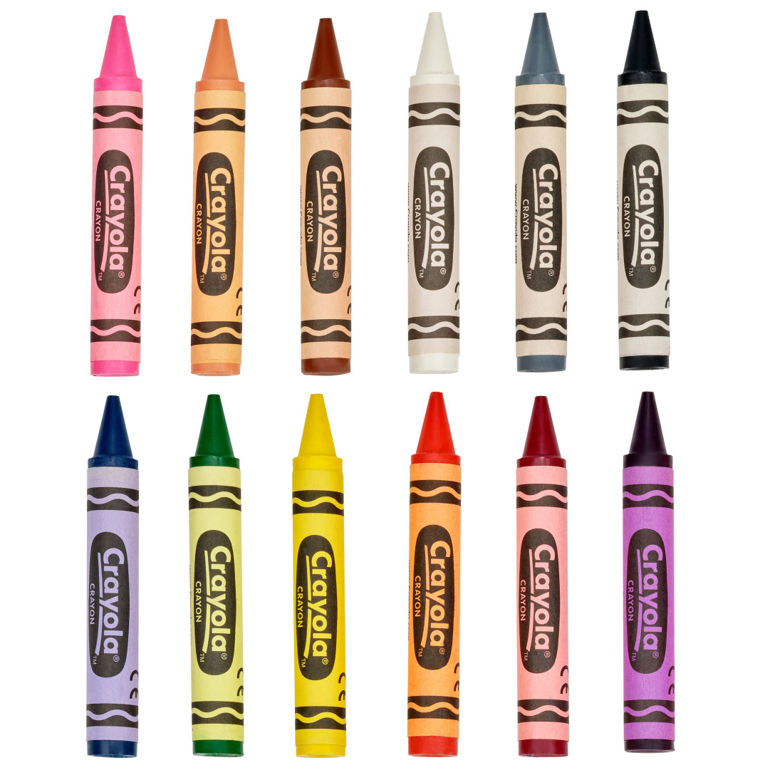 My First Crayola™ - 12 Jumbo Crayons Contents