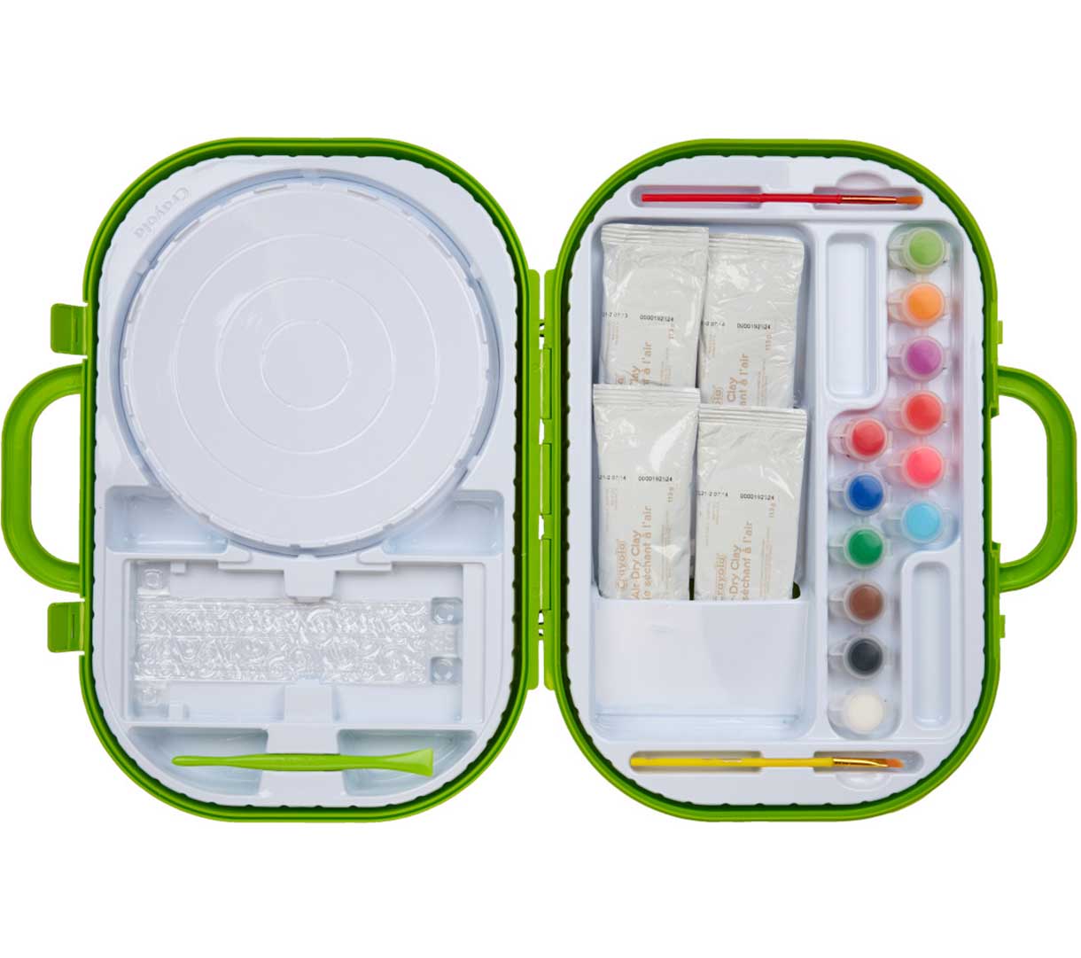 clay Sculpting Station. Open case with contents.