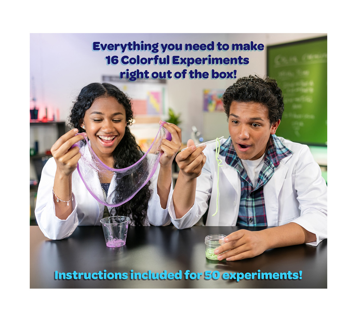 Color Chemistry Lab experiment demo one