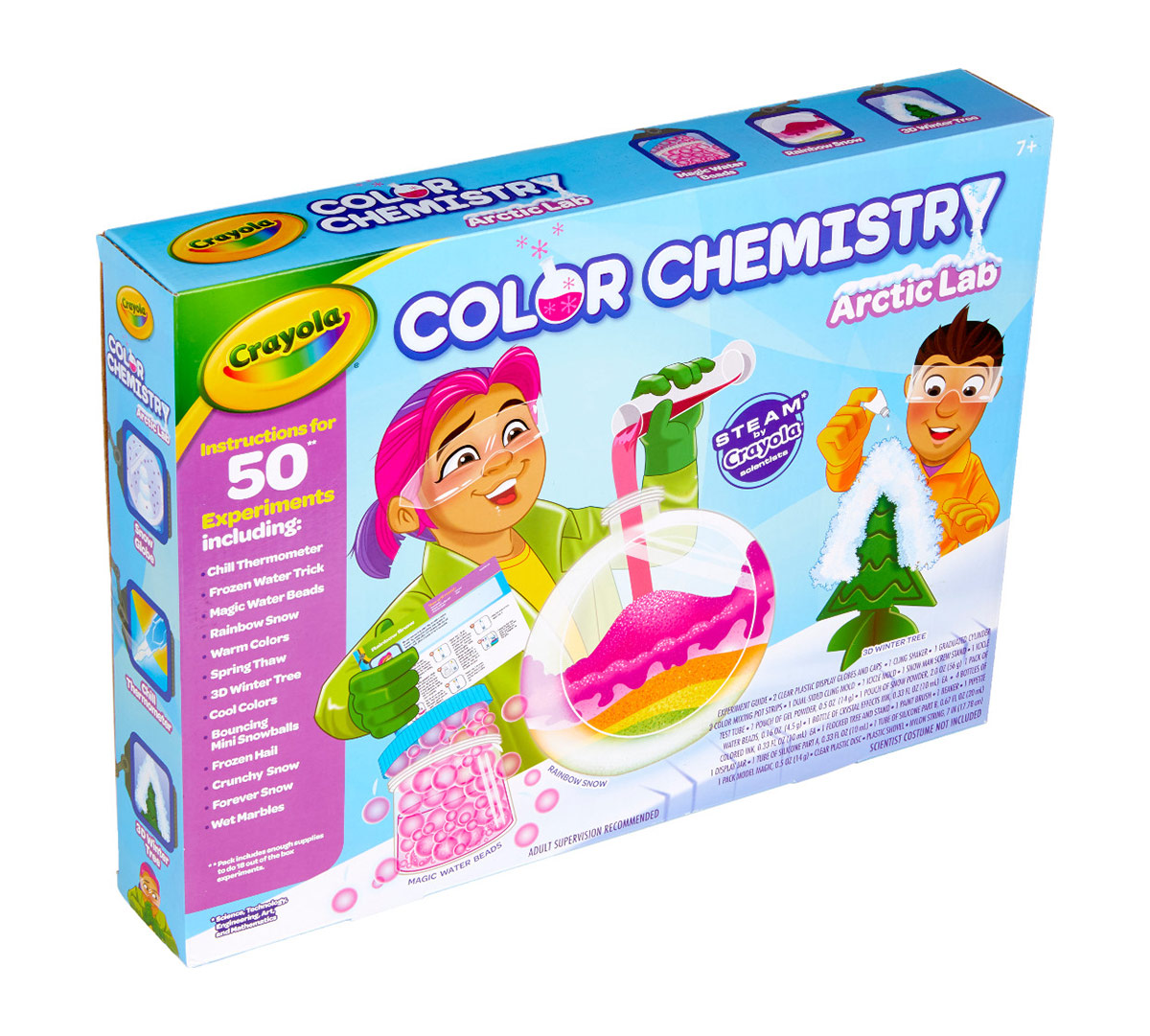 Arctic Color Chemistry Lab Set Left Angle