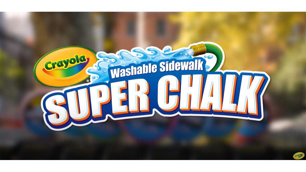 Outdoor Super Chalk, 30 Count Durable & Washable Sidewalk Chalk Pucks