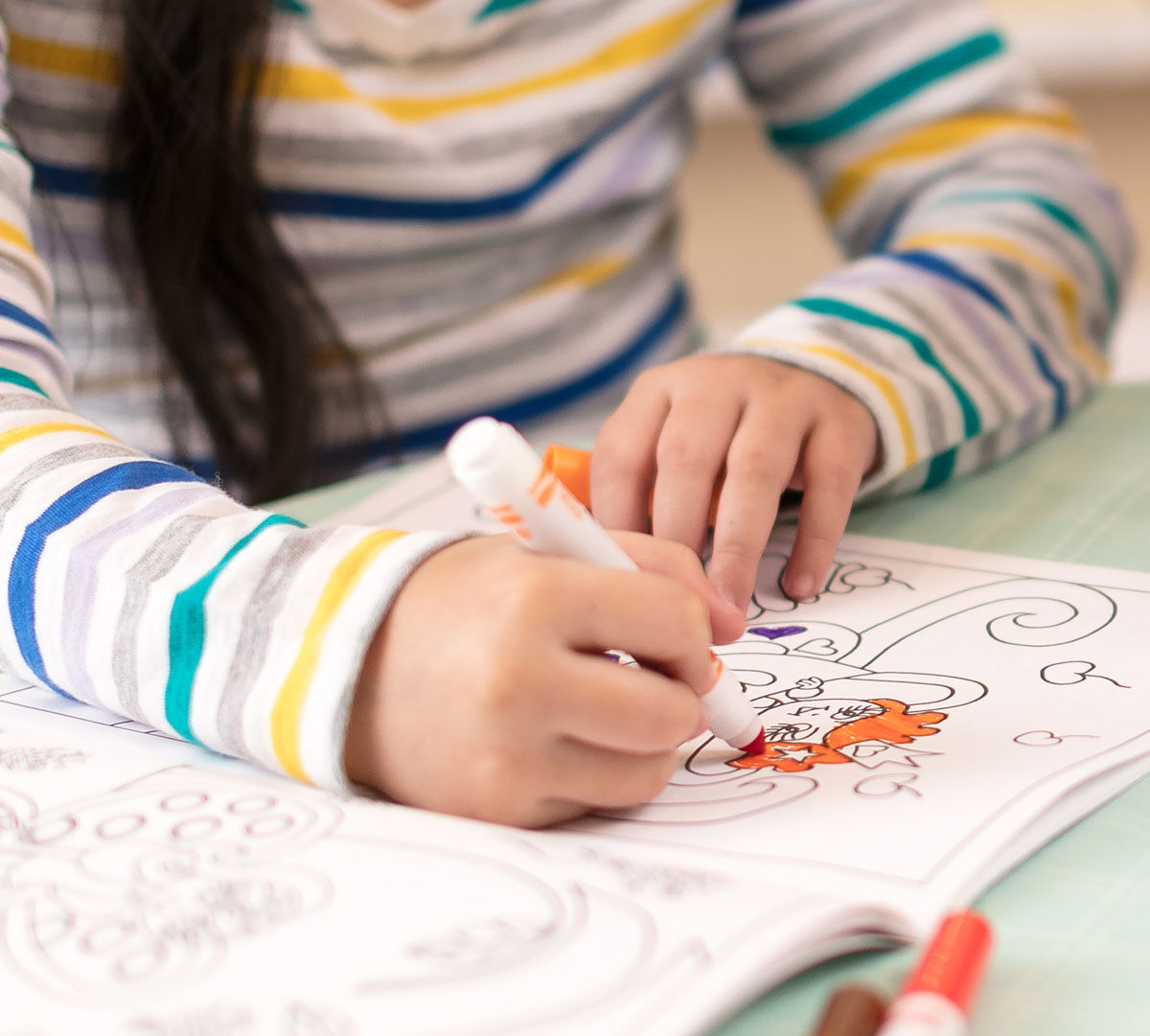 Rotuladores lavables ultralimpios, línea ancha, 8 unidades