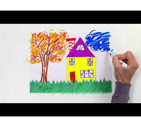 40 Count Ultra-Clean Washable Markers, Broad Line