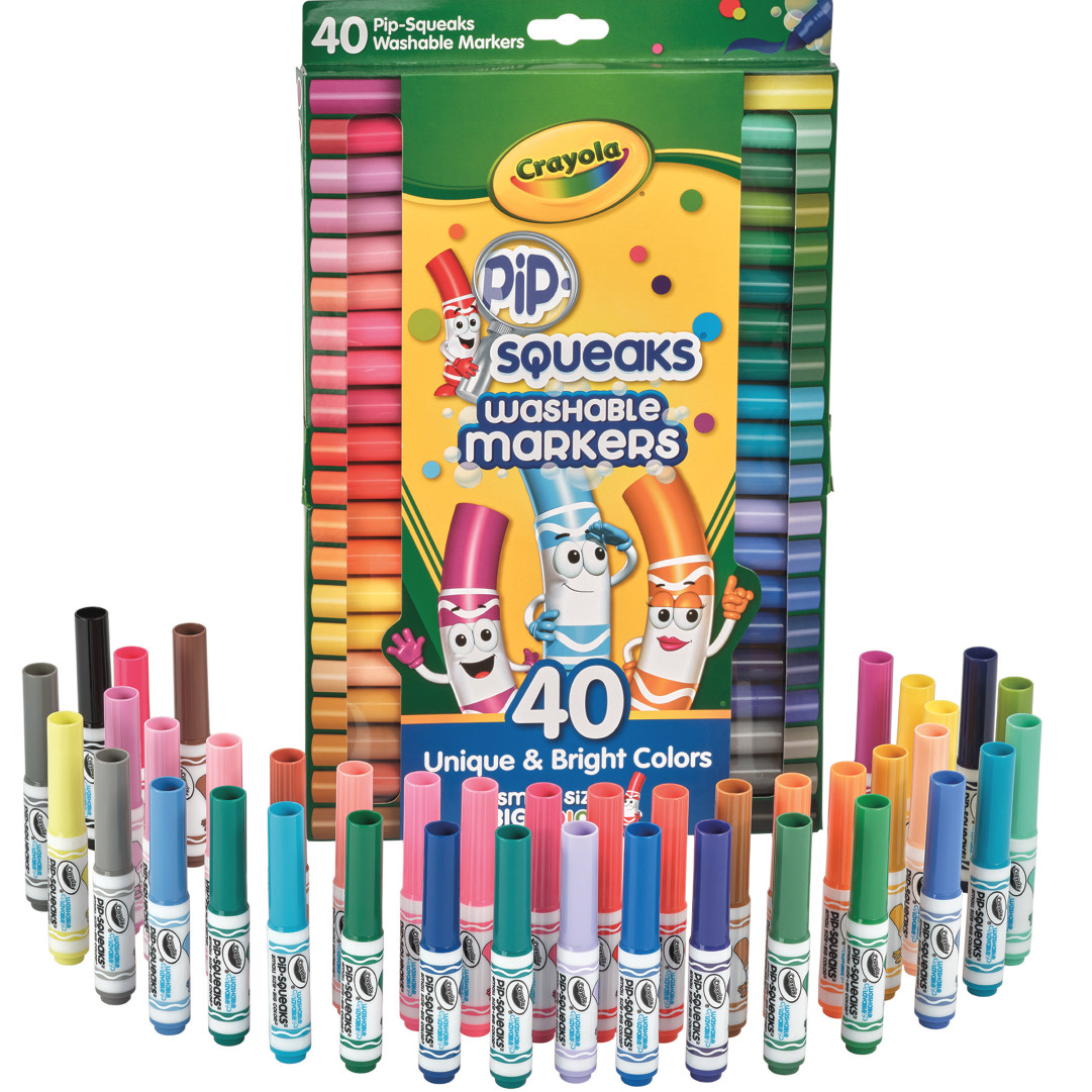 40 Pip-Squeaks™ Markers Contents